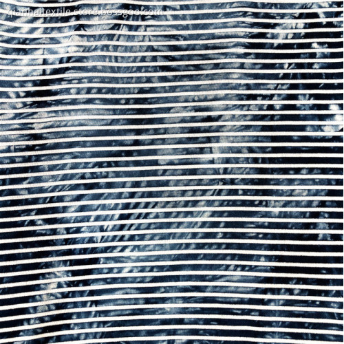 Yarn Dyrd Jersey With Tie Dyed